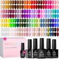 Beetles Infinite Inspiration 100-Color Gel Nail Polish Set with Base and Top Coats