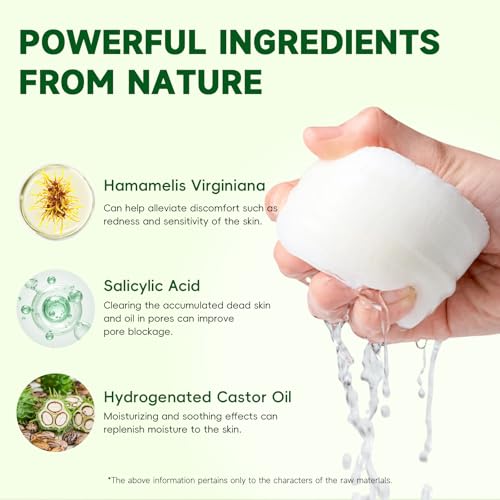 Toning Polish Pads, Skincare Toner Pads for Dark Spots, Wrinkles & Dull Skin - Hydrating Facial Treatment with Snail Mucin, Niacinamide, Peptides & Centella -100 Count