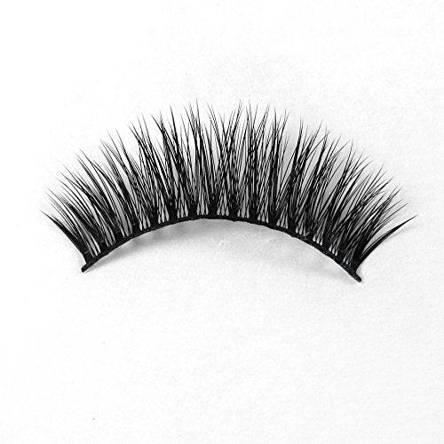 Missam? SULTRY Deluxe Beauty False Eyelashes Set, Handmade Lashes with Premium Synthetic Fibers, Black, 3 Pairs of Strip Lash