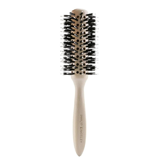 Philip Kingsley Vented Round Hair Brush for Blow Drying, Curling, Volumising, and Styling Hair, Nylon Bristle Brushes, 60mm Radial