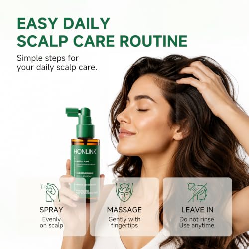 Hair Root Nourishing Tonic Spray with Ginseng & Rosemary