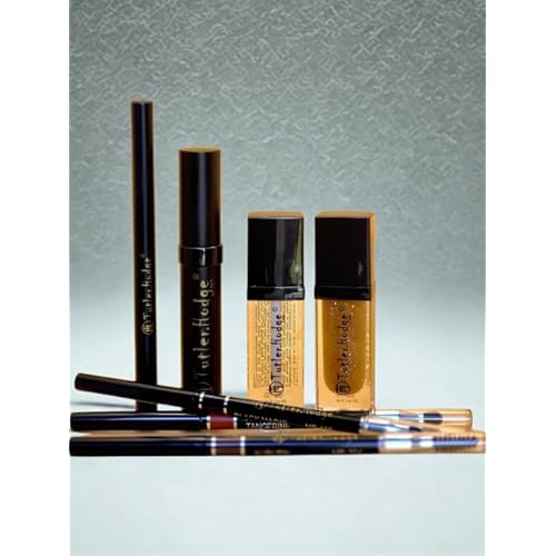 UCANBE Baked Eyeshadow Makeup Palette +Black Eyeliner Pencil Set, Multidimensional finishes Eye Shadow Pallet & Dual Ended Eye Liner for Makeup Beginners & Professionals