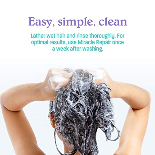 Malibu C Miracle Repair Hair Reconstructor Pack of 1 - Nourishing Deep Treatment for Damaged Hair