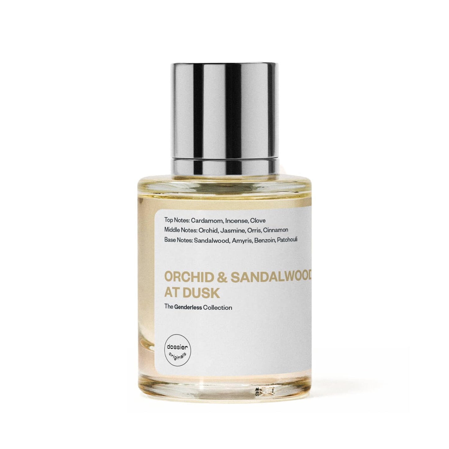 Dossier Original Eau de Parfum - Orchid & Sandalwood at Dusk - Unisex - 50 ML Long-lasting Perfume Crafted in France