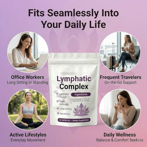 Lymphatic Complex - 60 Soft Capsules | Natural Herbs