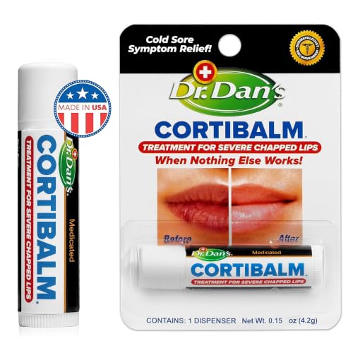 Dr. Dan's Cortibalm 1% Hydrocortisone Lip Balm, 1 Count