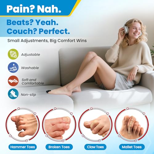 Hammer Toe Corrector Splint - Pain Relief & Support