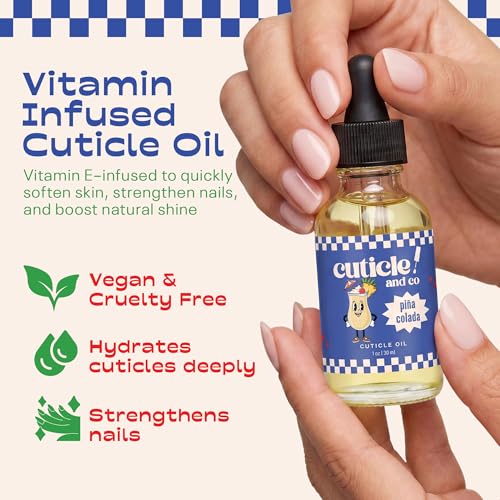 Piña Colada Cuticle Oil - 1 oz Hydrating Nail Care