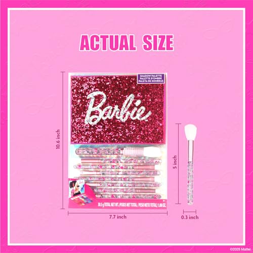 Barbie 35 Well Eyeshadow Palette with 8 Brushes