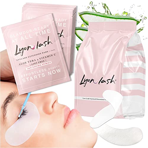100 Pairs Eyelash Extension Under Eye Gel Pads, Lint Free