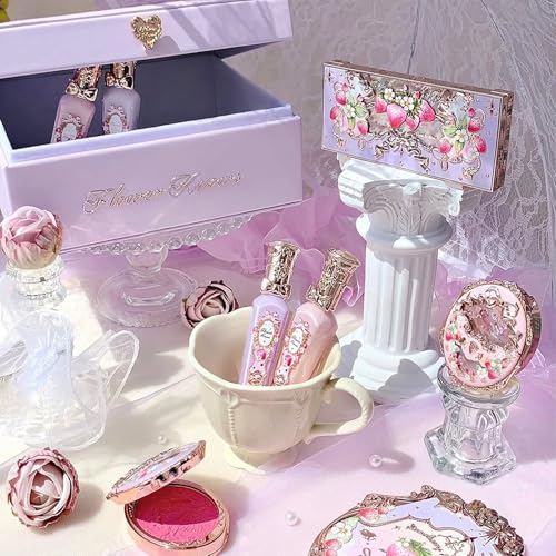 Flower Knows Violet Strawberry Rococo 12-Piece Makeup Gift Set