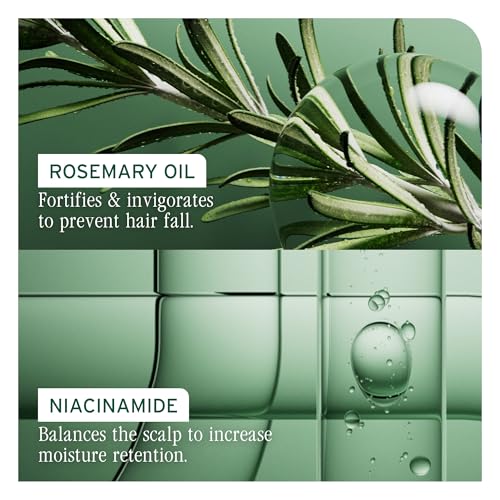 Biolage Full Rescue Shampoo - Fortifies & Strengthens for Stronger Hair, Longer Lengths in 4 weeks*, Instantly Fuller-Looking Hair, Rosemary Oil & Niacinamide, Vegan & Cruelty-Free