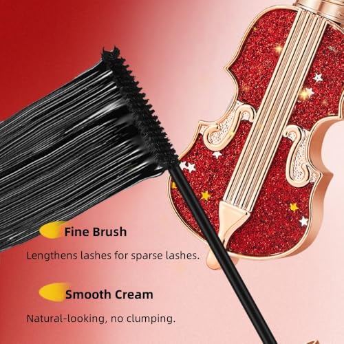 Waterproof Mascara for Short Lashes, Fine Brush, No Flaking
