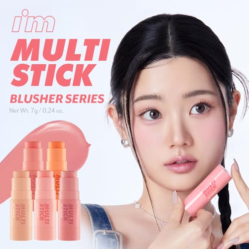 I'M MEME Multi Stick Blusher 001 Rose - Blendable Cream Blush