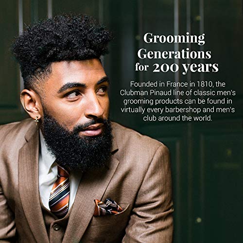 Clubman Pinaud 3-in-1 Beard Kit ? Includes Conditioner, Beard Oil and Balm, Starter Kit for Men