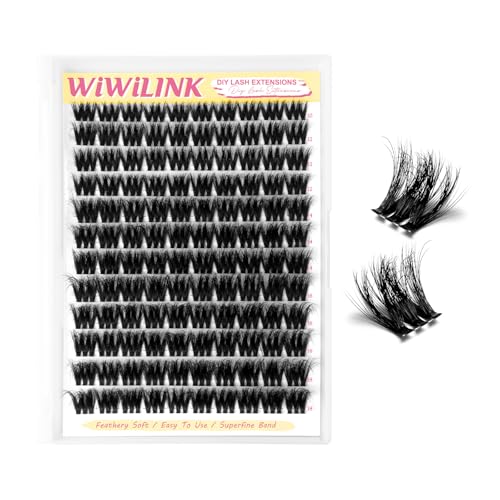 WiWiLINK Volume Bomb Fluffy Lash Clusters - 10-18mm 0.3mm