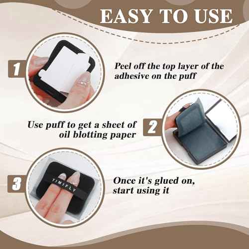 1000pcs Oil Blotting Sheets for Face, Clean and Clear Oil Absorbing Sheets, Oil Blotting Papers for Face(Black)