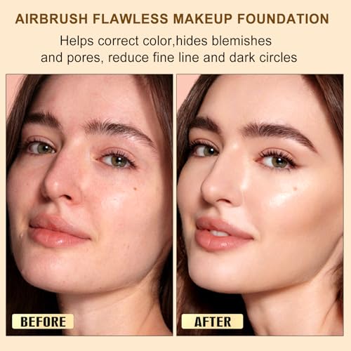 Airbrush Foundation SPF 35 Full Coverage Mature Skin