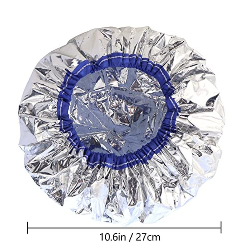 Aluminum Foil Conditioning Caps for Hair Treatment – 2 Pack
