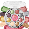 UCANBE Baked Eyeshadow & Blush Palette 9-Color