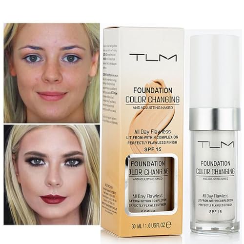 Color Changing Foundation Makeup with SPF 15 - 2 Pack