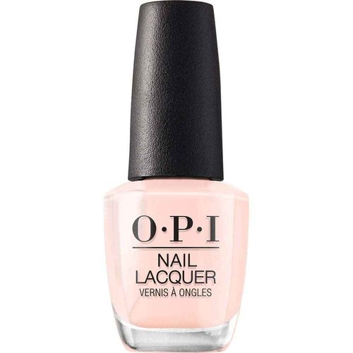 Bundle of OPI Nail Lacquer, Bubble Bath, Nude Nail Polish, 0.5 Fl Oz + OPI Natural Nail Base Coat, Nail Polish Base Coat, 0.5 fl oz