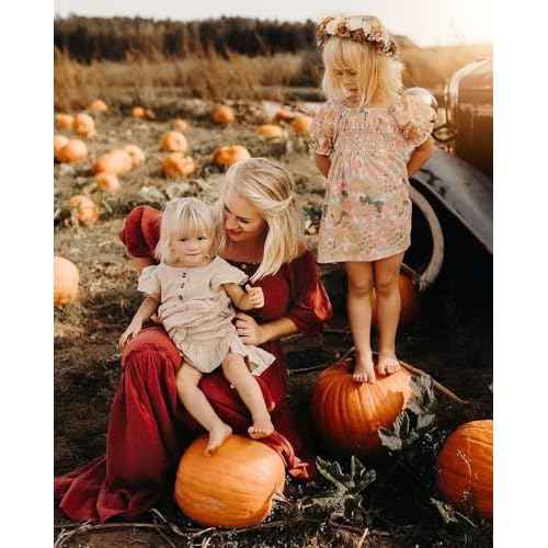 Burnt Orange Flower Crown for Girls Autumn Wedding Floral Holo Hair Headpiece Bridal Fall Wreath Young Bridemaid Crown Garland Photo Prop Headband