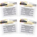 Andrea Knotted Flares False Lashes Medium Black 4 Pack