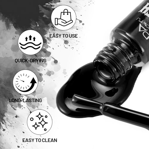 Black Tooth Paint for Cosplay & Halloween - Easy Apply