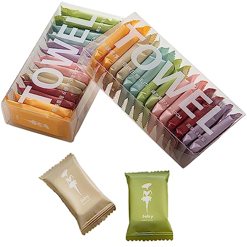 AS1 SA2 AO3 Aqua Peeling Solution and Compressed Towel Tablet Portable Face Towel Washcloth Reusable 28 Pack Wet