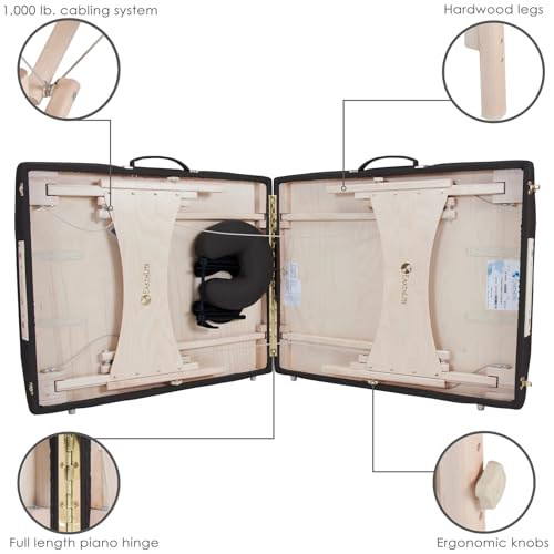 EarthLite Harmony DX Portable Massage Table with Face Cradle
