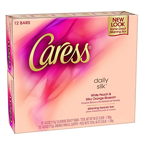 Caress Nature's Daily Silk Beauty Bar Soap - 12/4oz by Caress