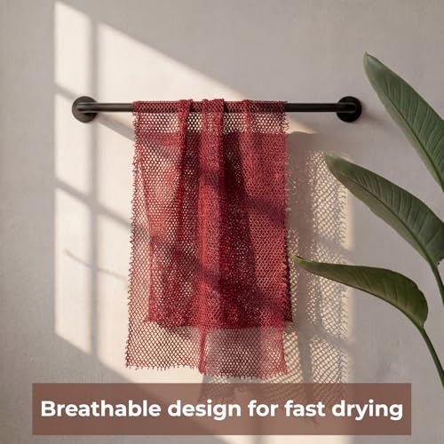 African Net Sponge 3-Pack Exfoliating Mesh for Face & Body