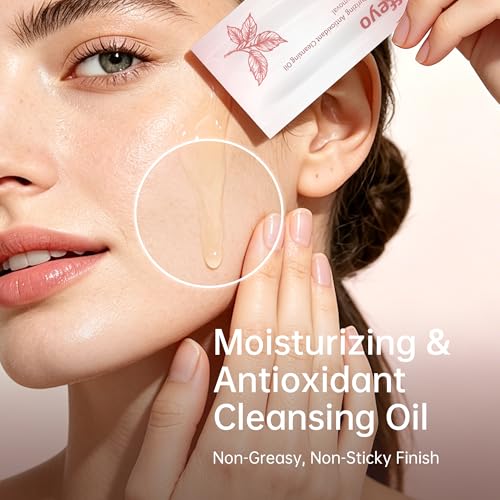 40 Cleansing Oil Pods for Makeup Removal | Plant-Based & Travel-Friendly