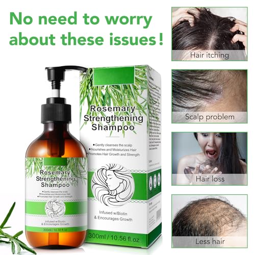 FSLHCY Rosemary Mint Shampoo & Conditioner Set with Biotin