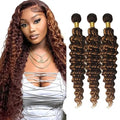P4/30 Deep Wave Hair Bundles - 3pc Virgin Brazilian Hair