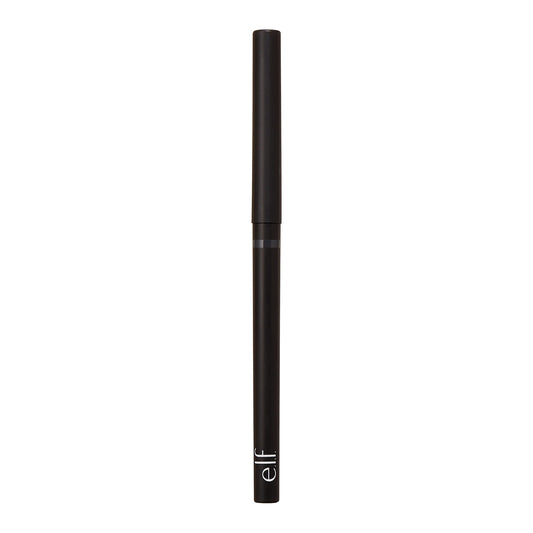 e.l.f. No Budge Retractable Eyeliner, Creamy, Ultra-Pigmented, Long Lasting, Enhances, Defines, Intensifies, Boldens, Grey, All-Day Wear, 0.008 Oz