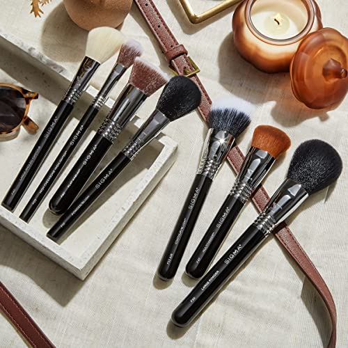Sigma Beauty Professional F30 Large Coverage Powder Face Makeup Brush for Loose Powder and Mineral Foundation