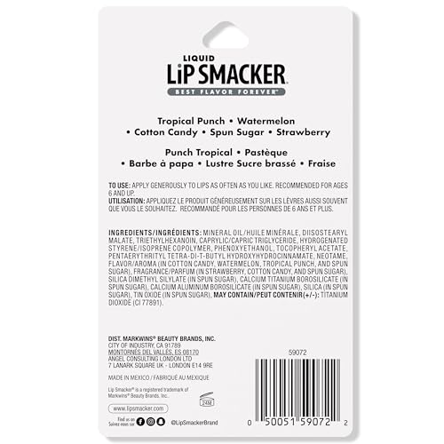 Lip Smacker Liquid Lip Gloss 5-Pack Friendship Set