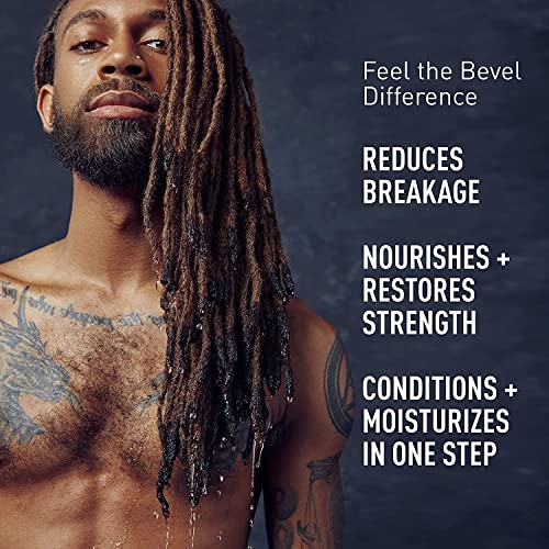 Bevel 2-in-1 Shampoo & Conditioner for Men | Hemp Seed Oil