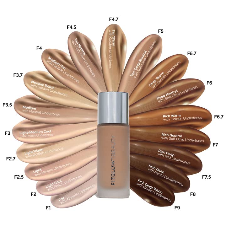 Fitglow Foundation+ Vegan Skin-Treating Foundation 30ml