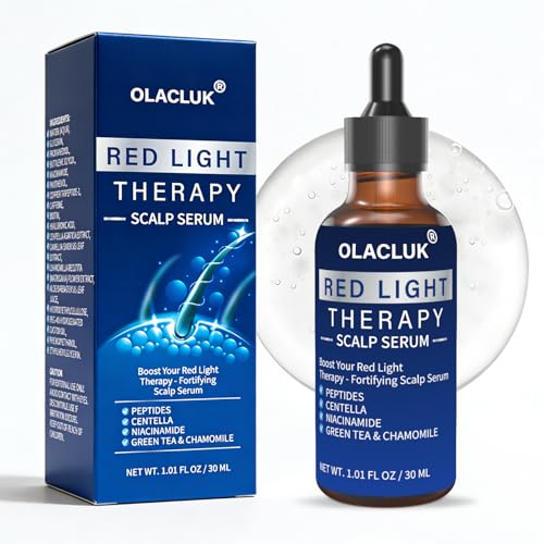Red Light Therapy Scalp Serum with Copper Peptides | Hair Growth