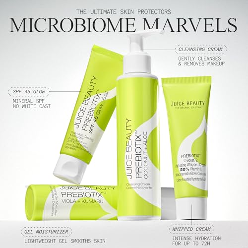 Juice Beauty PREBIOTIX C-Boost72 Hydrating Whipped Cream 20% Vitamin C Niacinamide Complex - 50 mL - Evens Skin Tone, Hydrates & Smooths - Vegan & Cruelty Free