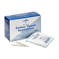 Medline Cotton-Tipped Wood Applicator, Non-Sterile, 3 Inches, Pack of 100