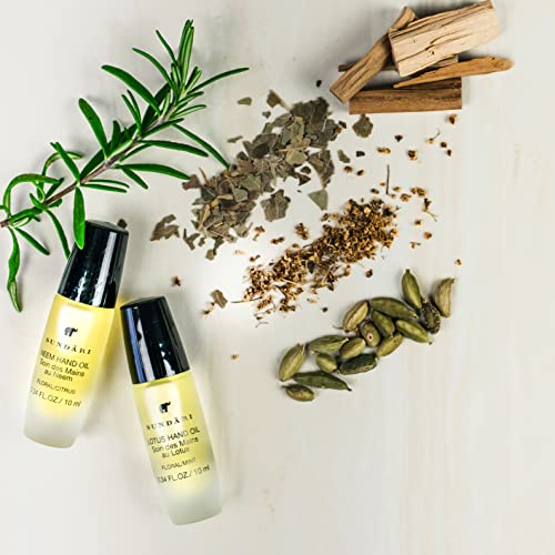 SUNDARI Lotus Hand & Cuticle Oil - Hydrating Roll-On Treatment