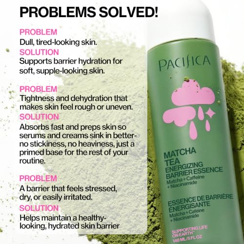 Pacifica Matcha Milk Energizing Facial Essence