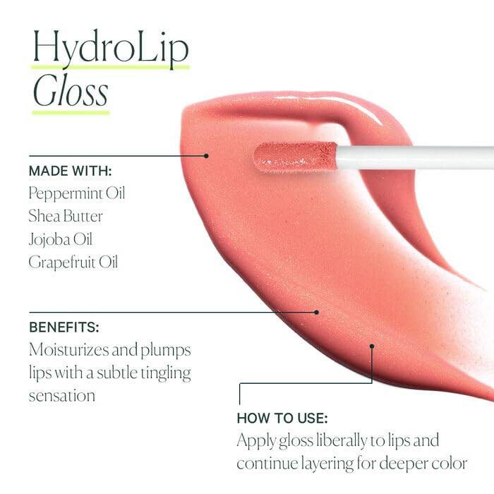 Well People Hydrolip Gloss, Lip Plumping Gloss For Sheer Color, Smooths & Hydrates Lips, Made With Jojoba Oil, Vegan & Cruelty-free, Berry