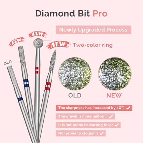 MelodySusie Ball Shape Carbide Cuticle Drill Bit 3/32"