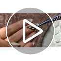 FEITA Diamond Grip Eyelash Extension Tweezers - Japanese Steel 2Pc Set