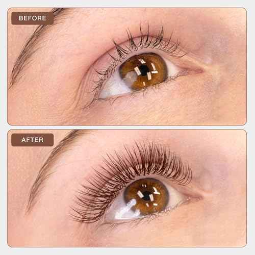 Curacoro Brown Eclipse Flat Lash Extensions - Mixed Length 8-15mm, Thickness 0.15mm, C CC D Curl, Brown Mink False Lashes, Matte Finish, Individual Eyelashes for Salon Use, Lightweight and Fluffy